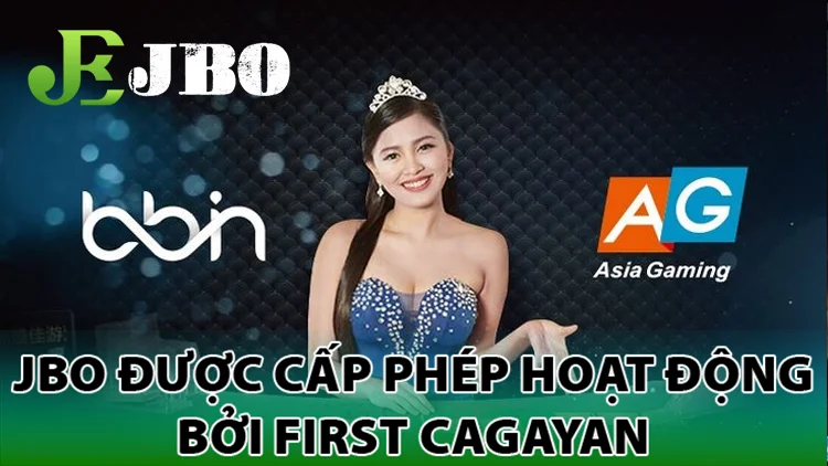 jbo được cấp phép hoạt động bởi first cagayan