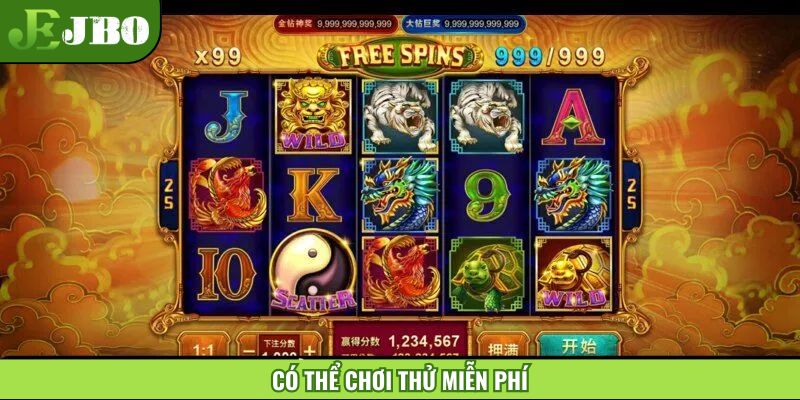 Được chơi thử trước khi cược tiền thật